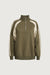 Varsity half zip pullover in kalamata fog — main image
