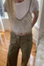 Lace tank top in abbey stone — main image