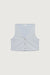 Button front tank in pearl blue — main image