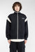 Mockneck zip up in black — main image