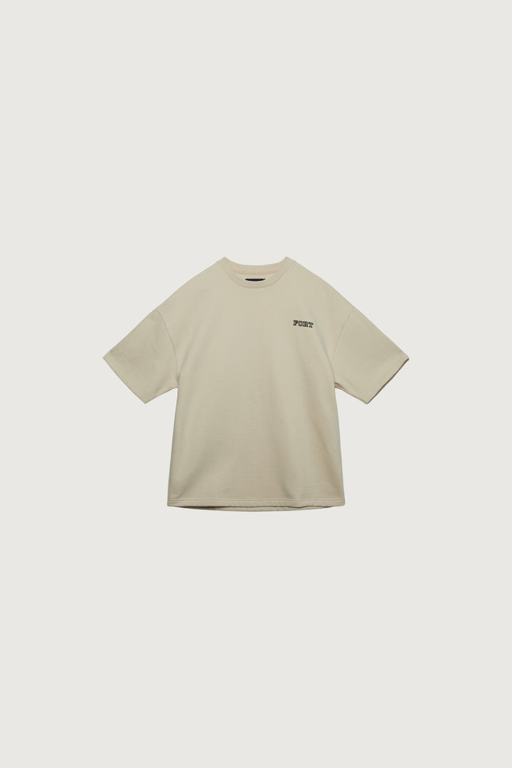 FORT' SHORT SLEEVE SWEATSHIRT in Birch — alternate angle