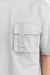 Cargo pocket t-shirt in limestone — main image