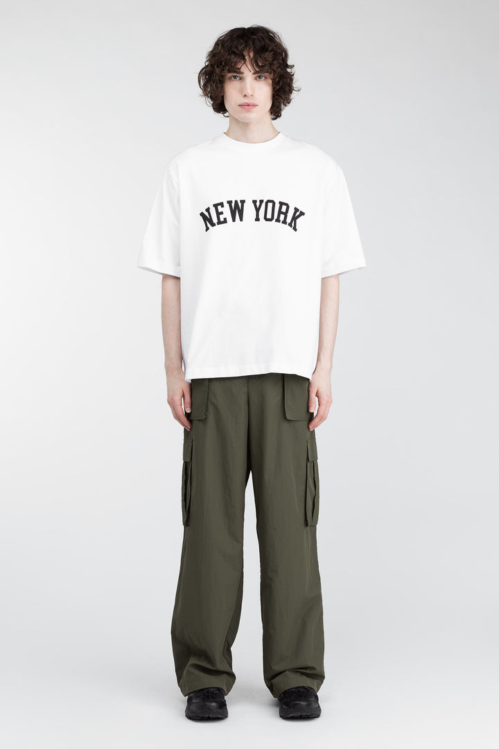 NEW YORK GRAPHIC T-SHIRT in White — alternate angle