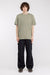 Heavyweight crewneck t-shirt in vetiver — main image