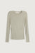 Crewneck long sleeve top in laurel oak — main image