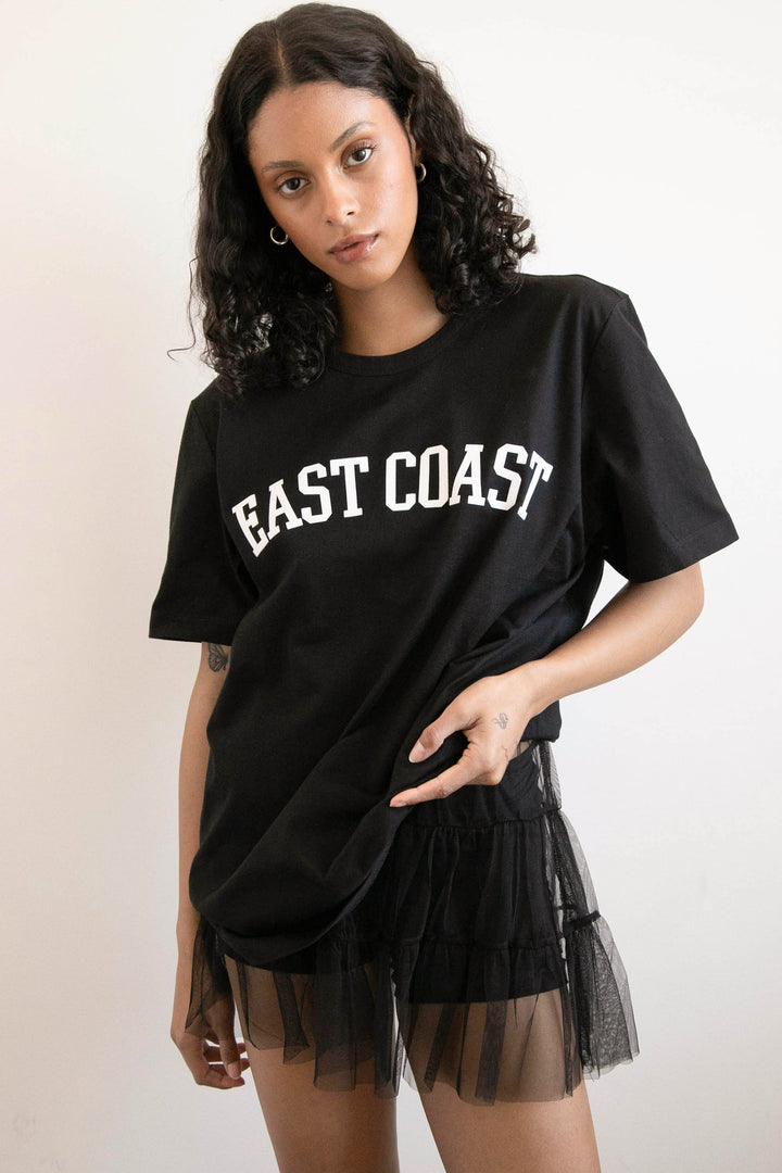 WEST COAST EAST COAST T-SHIRT in Black West — alternate angle