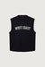 West coast east coast muscle tank in black west — main image