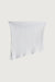 Asymmetrical tube top in white — main image
