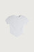 Lace mesh top in white — main image