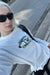 New york vintage graphic top in white — main image
