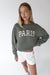 Paris crewneck sweatshirt in mulled basil birch — main image