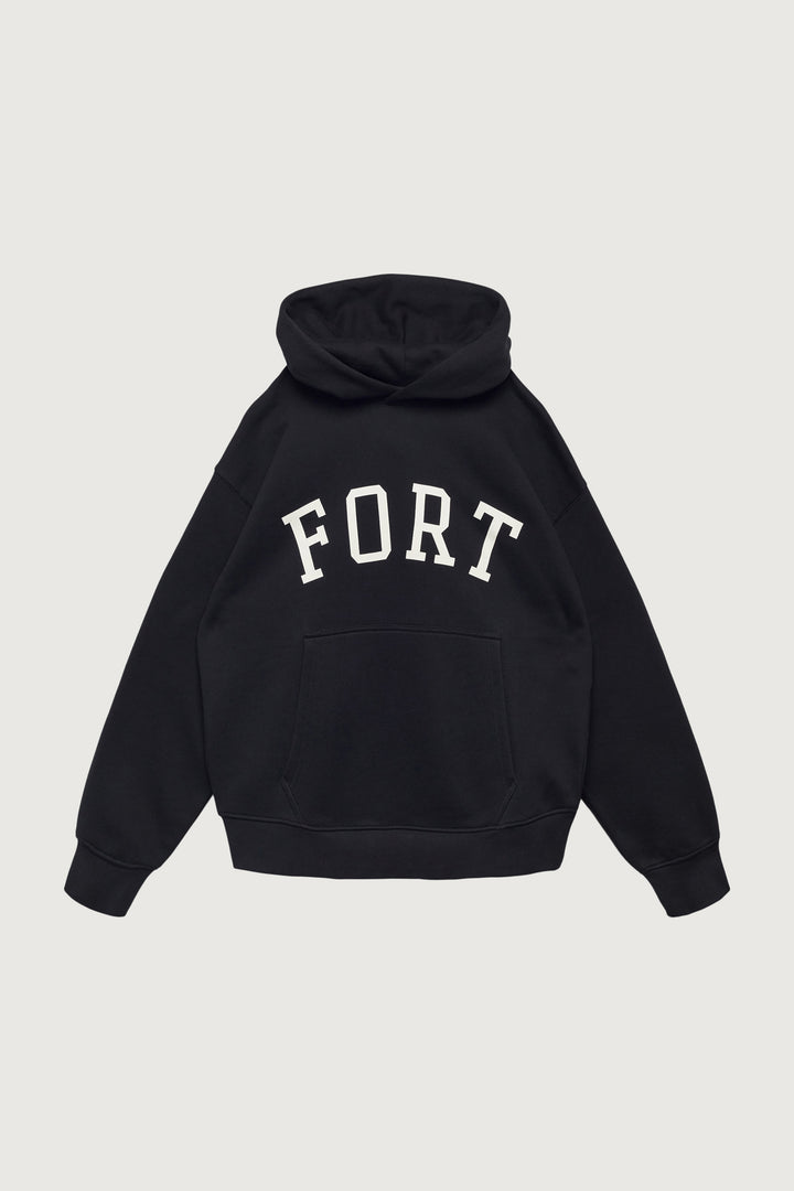 GRAPHIC HOODIE in Black — alternate angle