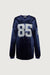 Oversized jersey in navy — main image