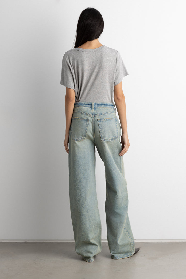 MIDWEIGHT COTTON CREWNECK T-SHIRT