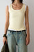 RIBBED MODAL SCOOP NECK TANK TOP