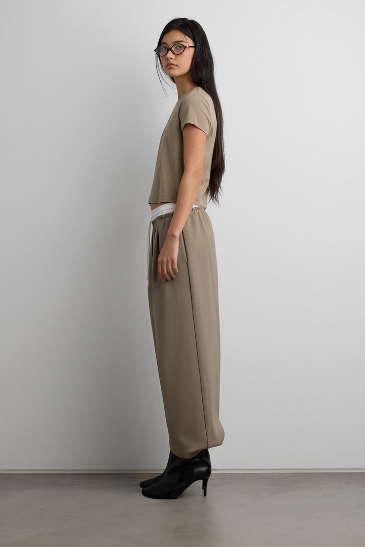 COTTON MODAL SLIM FIT CREWNECK T-SHIRT