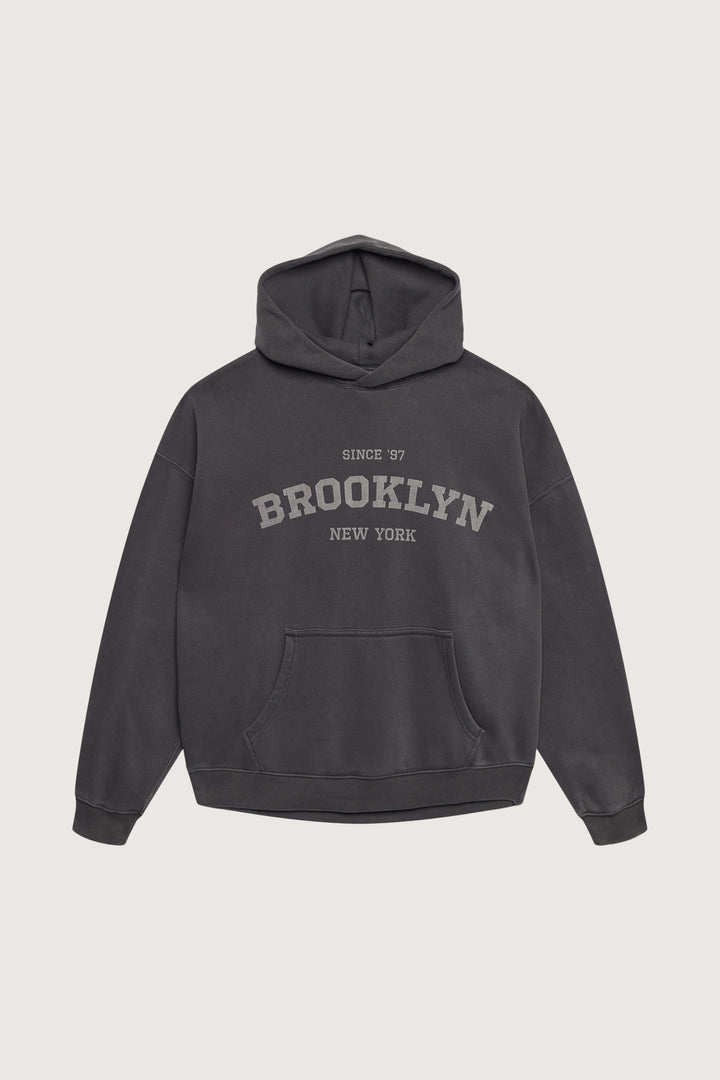 FLEECE STUDIO GRAPHIC PULLOVER HOODIE in GD Vetiver — alternate angle