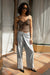 Leopard print tank top in print — main image