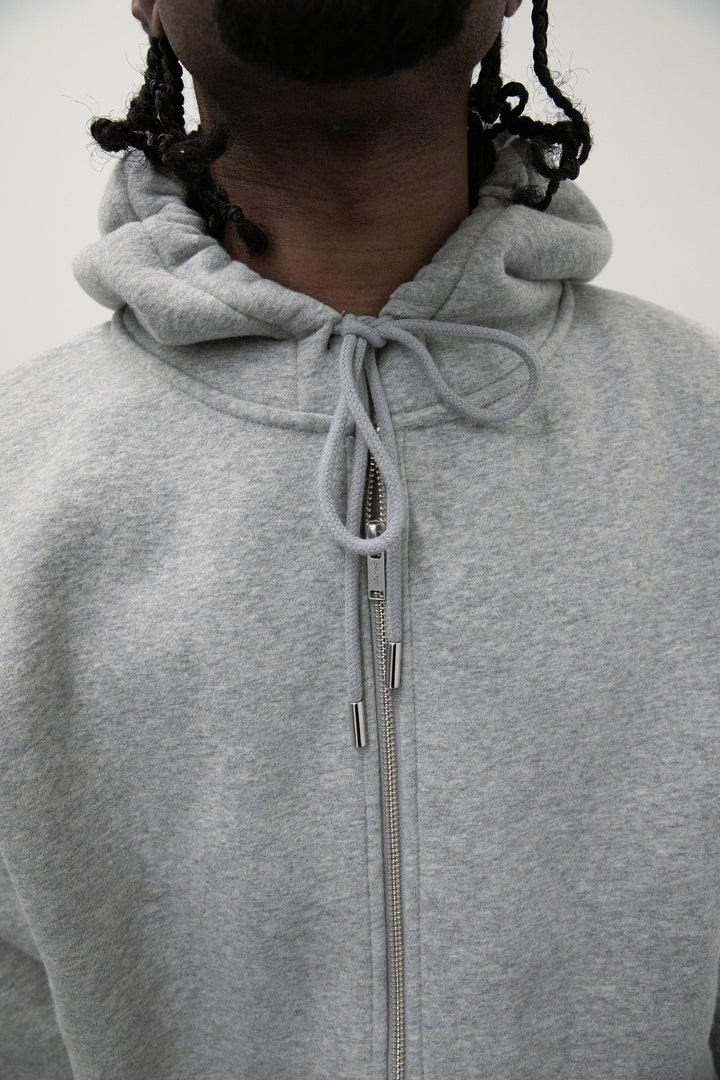 FLEECE STUDIO ZIP-UP HOODIE