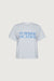 Summer vacation graphic t-shirt in medium grey — main image
