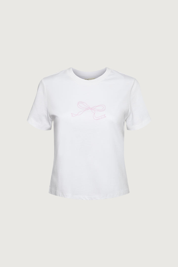 CLASSIC FIT GRAPHIC T-SHIRT in White Cherry — alternate angle