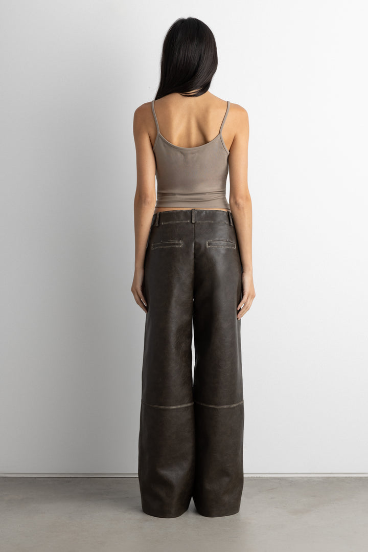 FORM CAMI TANK TOP in Brindle — alternate angle