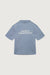 Creative department graphic t-shirt in blue wind — main image