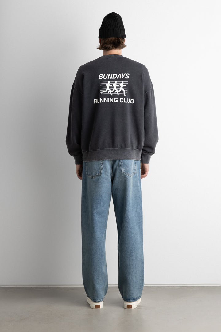 OVERSIZED CREWNECK  SWEATSHIRT