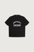Sunday baseball heavyweight crewneck t-shirt in black — main image