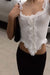RUFFLED LACE TANK TOP