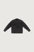 Oversized slouchy long sleeve graphic sweatshirt in gd grey — main image