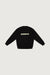 Sunday oversized raglan crewneck fleece sweatshirt in black — main image