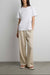 100% cotton relaxed fit t-shirt in white — main image