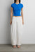 Cropped t-shirt in princess blue — main image