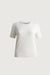 Cloud classic fit t-shirt in cream — main image
