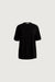 Crew neck t-shirt in black — main image