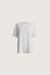 Crew neck t-shirt in white — main image