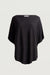 Relaxed lightweight knit top in charcoal — main image