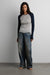 Contrast raglan long sleeve t-shirt in gray — main image