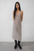 Lace cami top in taupe gray — main image