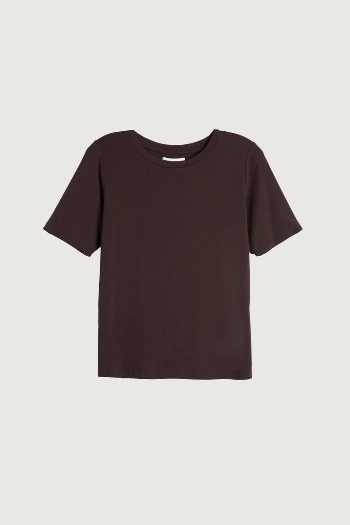 COTTON MODAL CREWNECK T-SHIRT