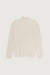 Turtleneck top in black — image