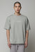 Graphic tshirt 5957 in olive — main image