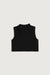 Mockneck with slit in black — main image
