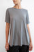 Boat neck top in moss — image