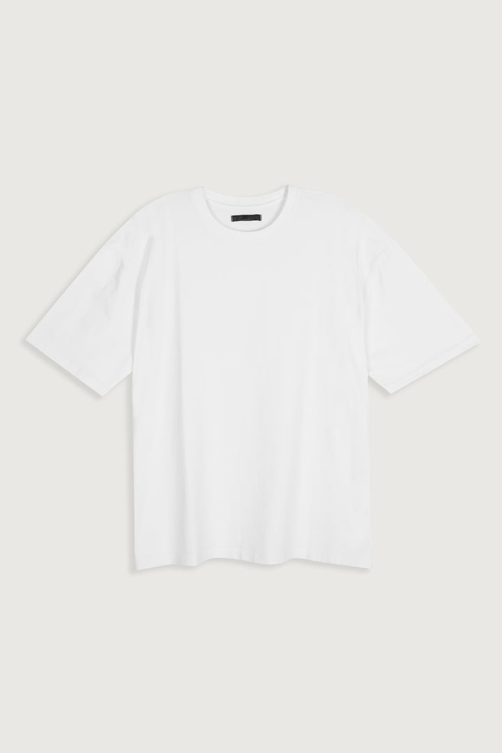 OVERSIZED T-SHIRT in White — alternate angle