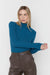 Turtleneck top in tea — image