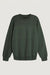 Oversized graphic sweatshirt in deep green — main image