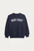 Oversized graphic sweatshirt in parisian night birch w — main image