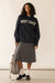 Oversized graphic sweatshirt in parisian night birch w — main image